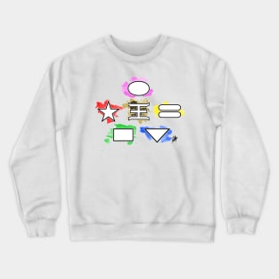 power rangers zeo design 2 Crewneck Sweatshirt